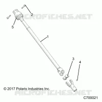 SYSTEME DE TRANSMISSION, REAR PROP SHAFT