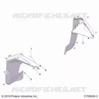 GARDE BOUE FLARES, FRONT