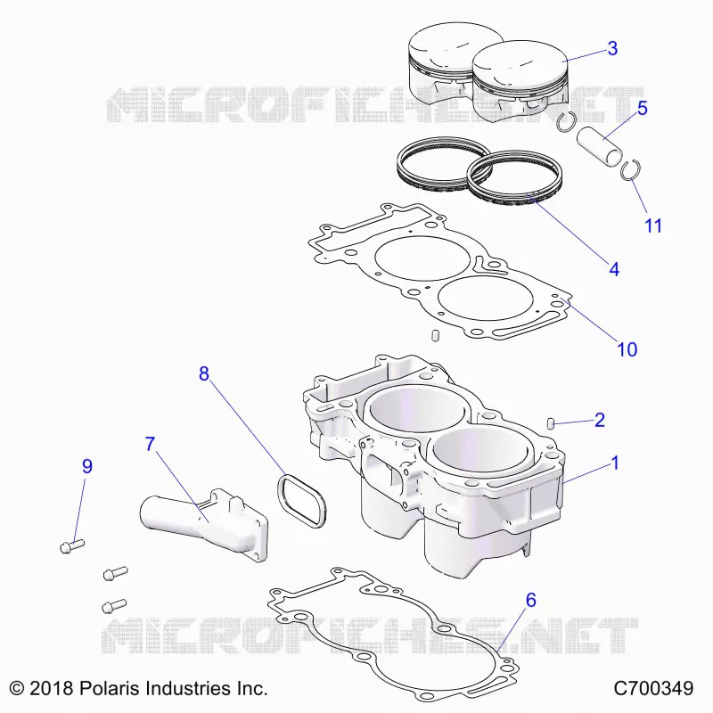 CYLINDRE AND PISTON