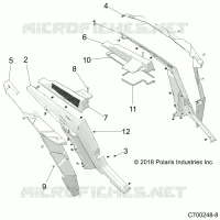 CARROSSERIE ARRIERE FENDERS AND BEZELS