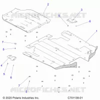 CHASSIS, SKID PLATES
