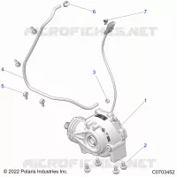 SYSTÃˆME DE TRANSMISSION, FRONT GEARCASE MOUNTING