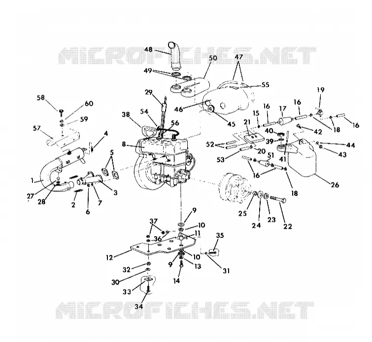 SUPPORT MOTEUR Indy Lite GT (4921342134021A)