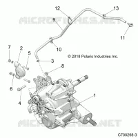 SYSTÃˆME DE TRANSMISSION, MAIN GEARCASE MOUNTING