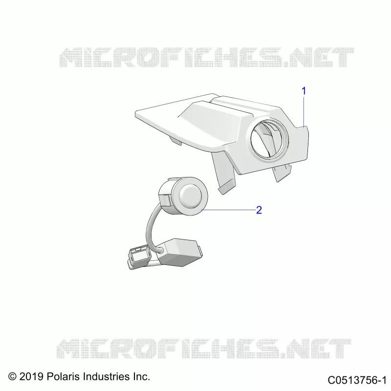 ELECTRICITE, BACKUP CAMERA T24AAPHD/GD (C0513756-1)
