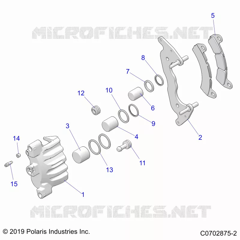 BRAKES, ETRIER DE FREIN AVANT