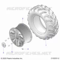 ROUES, REAR