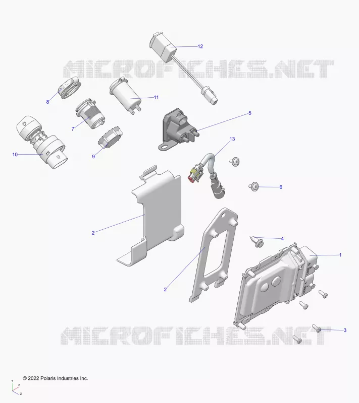 ELECTRICITE, SWITCHES, SENSORS AND ECM