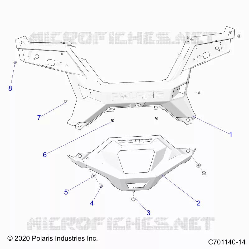 CARROSSERIE ARRIERE BUMPER
