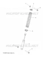 SUSPENSION, AMORTISSEUR AVANT