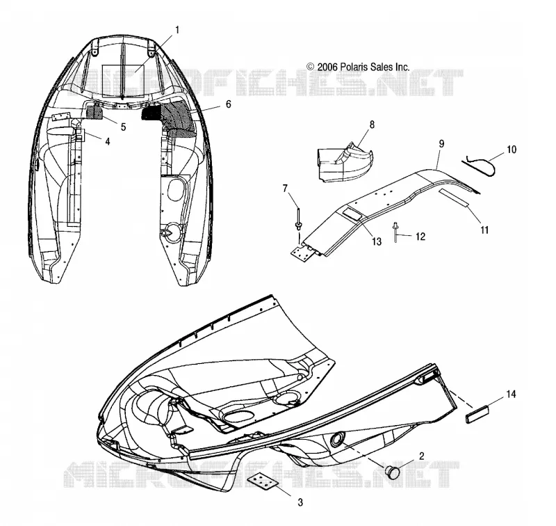 CARROSSERIE AVANT, FOIL and PROTECTION D'EMBRAYAGE