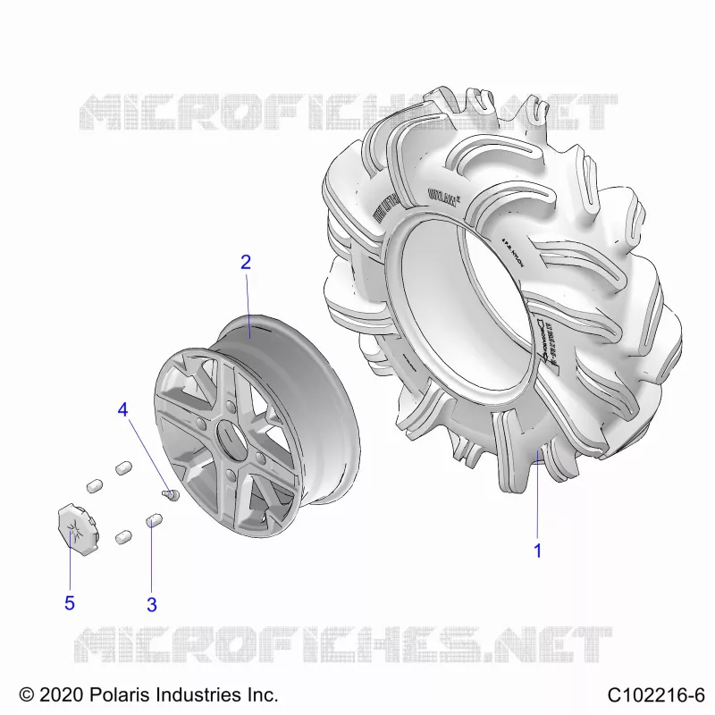 ROUES, REAR