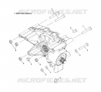 SYSTÈME DE TRANSMISSION, REAR SUPPORT PONT