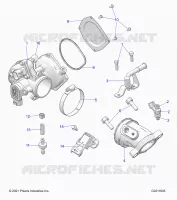ENGINE, CORPS DE PAPILON AND FUEL RAIL