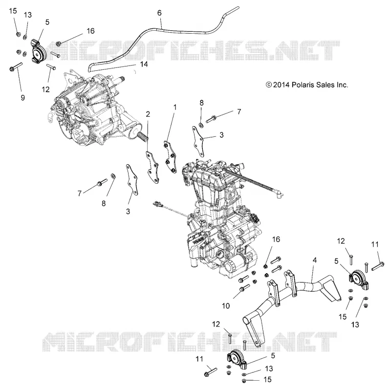 ENGINE, ENGINE AND TRANSMISSION MOUNTING