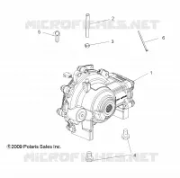 SYSTÈME DE TRANSMISSION, FRONT SUPPORT PONT