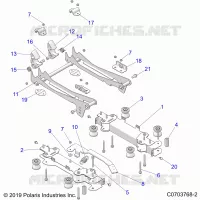 SIEGE MOUNTING, DRIVER
