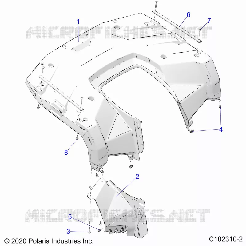 CARROSSERIE ARRIERE CAB