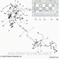 ELECTRICITE, WIRE HARNESS