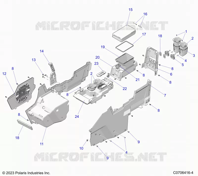 CONSOLE CENTRALE
