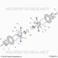 SUSPENSION AVANT HUB