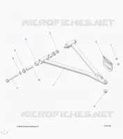 SUSPENSION, A-ARM AND SUPPORT MOUNTING