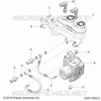 BRAKES, MAITRE CYLINDRE AND ABS MODULE