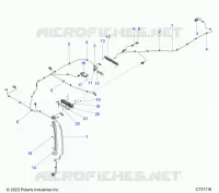 ELECTRICITE, WIRE HARNESS, ROOF