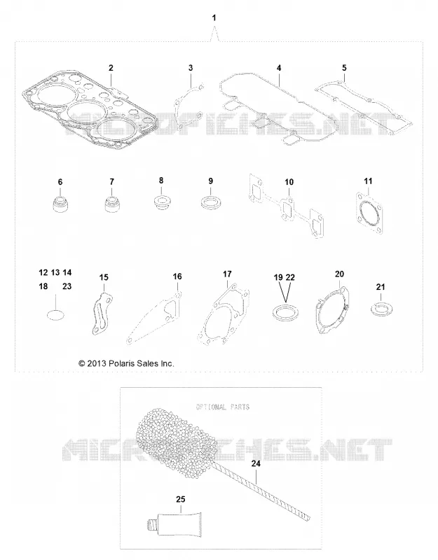 POCHETTE DE JOINTS MOTEUR