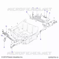 CARROSSERIE ARRIERE RACK, MOUNTING
