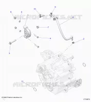 SYSTÃˆME DE TRANSMISSION, MAIN GEARCASE MOUNTING