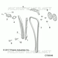 CHAINE DE DISTRIBUTION AND TENSIONER