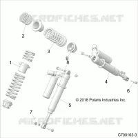 SUSPENSION AVANT SHOCK MOUNTING