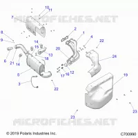 ENGINE, ECHAPPEMENT