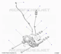 SYSTÃˆME DE TRANSMISSION, FRONT GEARCASE MOUNTING