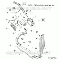 ENGINE, PRISE D'AIR SYSTEM