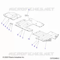 CHASSIS, SKID PLATES