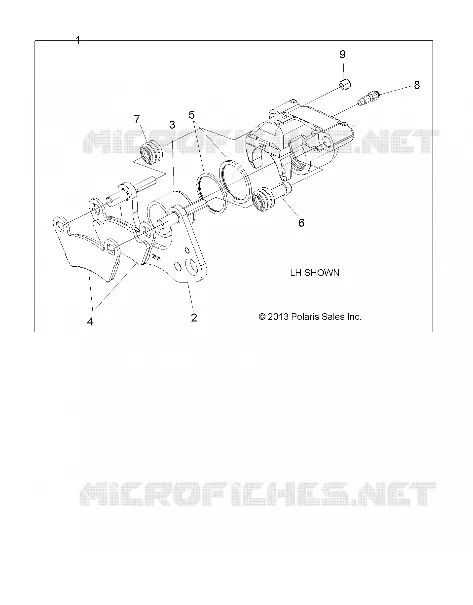 BRAKES, ETRIER DE FREIN AVANT