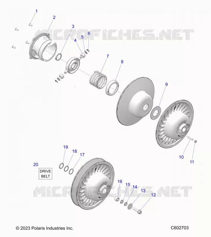 SYSTÃˆME DE TRANSMISSION, CLUTCH, SECONDARY