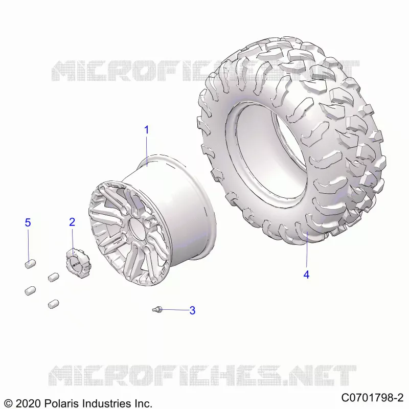 ROUES, REAR