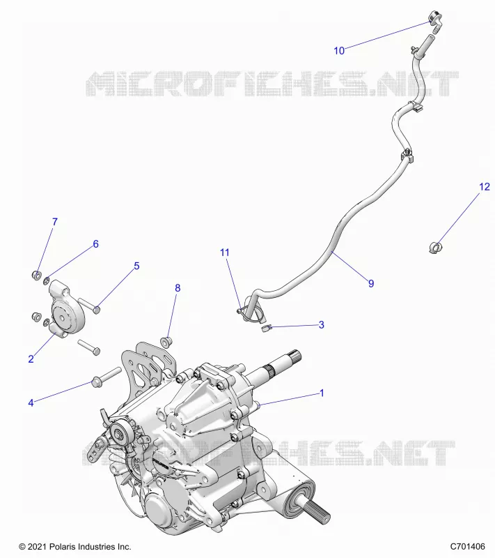 SYSTÃˆME DE TRANSMISSION, MAIN GEARCASE MOUNTING