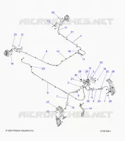 BRAKES, BRAKE LINES AND MAITRE CYLINDRE