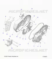 SYSTÃˆME DE TRANSMISSION, CLUTCH COVER ASM.- G24GVW99A/99B (C702872)