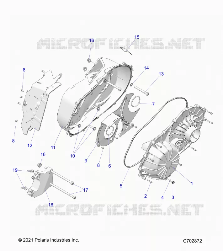 SYSTÃˆME DE TRANSMISSION, CLUTCH COVER ASM.- G24GVW99A/99B (C702872)