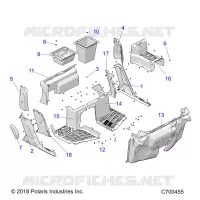 PLANCHER AVANT- R19RSW99AS/A9/AD/BS/B9/BD (C700455)