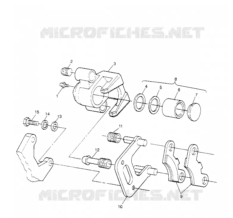 FREIN AVANT Sportsman 4x4 W958040 (4930403040B008)