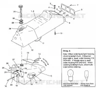 SIEGE ET RESERVOIR 500 EFI/0930674 and  500 EFI SKS/0930574 (4922962296002A)