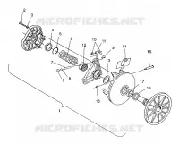 EMBRAYAGE DE TRANSMISSION ASSEMBLY XLT/0930767,XLT SP/0930667    XLT SKS/0930567 (4923012301026A)