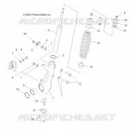 SUSPENSION AVANT SUPPORT
