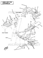 CHASSIS WITH RACKS-SCRAMBLER (4910981098006A)